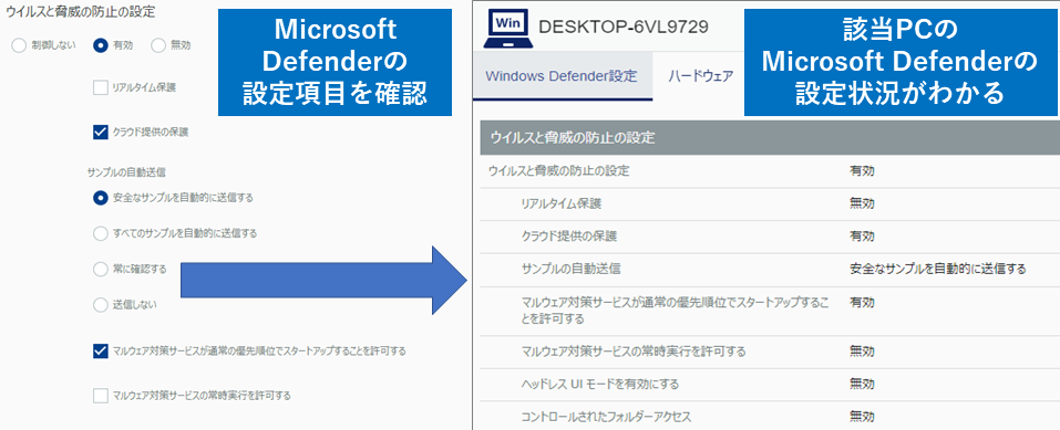 DefenderControlイメージ